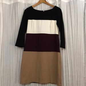 WHBM Colorblock Dress